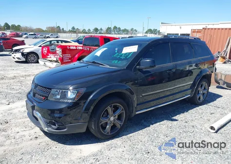 2017 Dodge Journey Crossroad Plus from USA, damaged, VIN 3C4PDCGG8HT625798